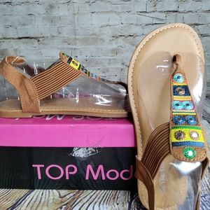 Top Moda Sandals New Size 6
